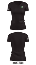 Parkside High School Bands 66765284 Women's Short Sleeve V-neck Shirt - 21
