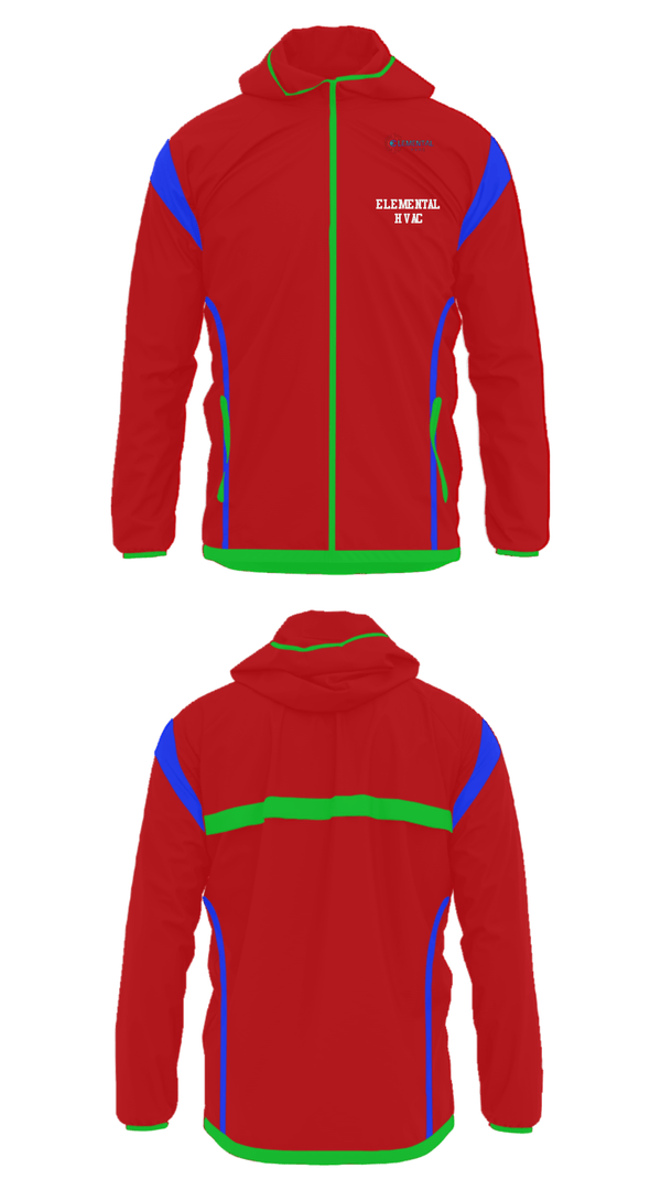 Windbreaker, Elemental HVAC, , Teamtime, Team time, sublimation, custom sports apparel, team uniforms, spirit wear, spiritwear, sports uniforms, custom shirts, team store, custom team store, fundraiser sports, apparel fundraiser