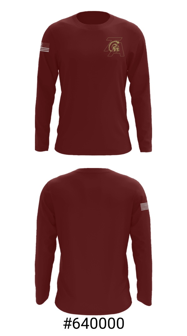 Long Sleeve Performance Shirt, Thornton Academy, Spirit Store, Teamtime, Team time, sublimation, custom sports apparel, team uniforms, spirit wear, spiritwear, sports uniforms, custom shirts, team store, custom team store, fundraiser sports, apparel fundraiser