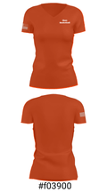 Slam Basketball 26079260 Women's Short Sleeve V-neck Shirt - 21