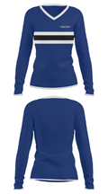 Blessed Trinity Regional Catholic School 7682687 Women's Long Sleeve V-neck Shirt - 31