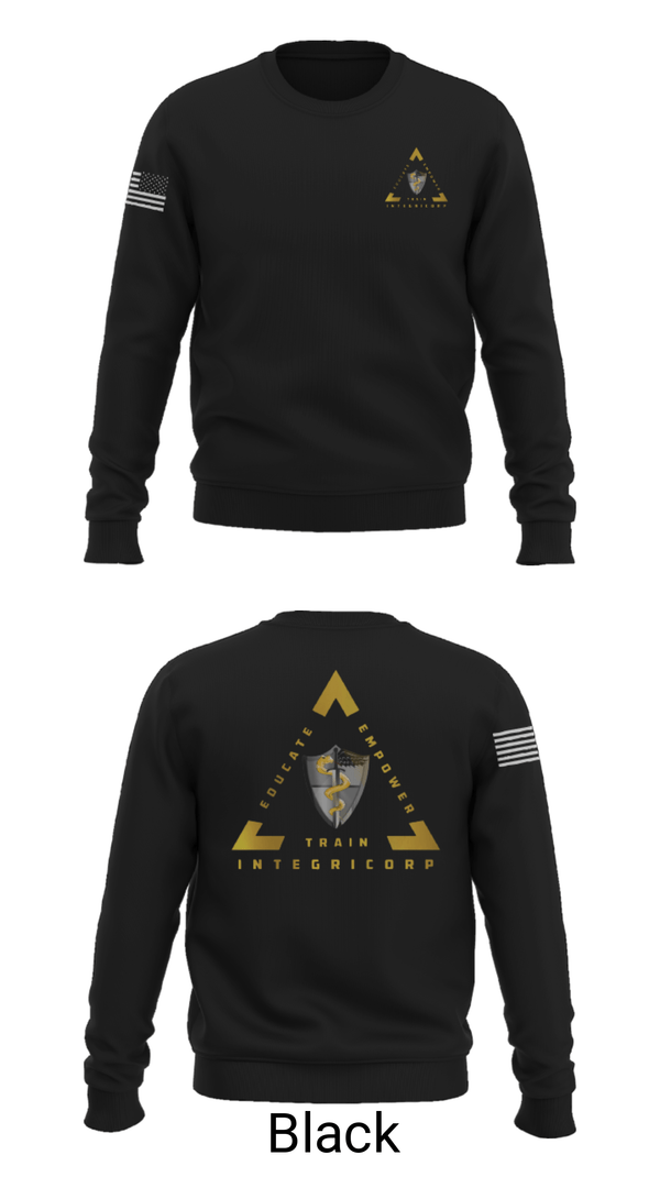 Crew Neck Sweatshirt, IntegriCorp, , Teamtime, Team time, sublimation, custom sports apparel, team uniforms, spirit wear, spiritwear, sports uniforms, custom shirts, team store, custom team store, fundraiser sports, apparel fundraiser