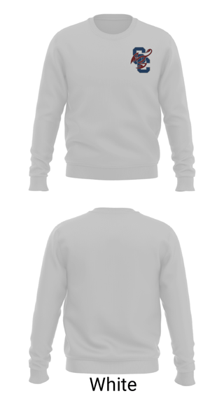 Crew Neck Sweatshirt, Sand Creek High School Basketball, Men's Basketball, Teamtime, Team time, sublimation, custom sports apparel, team uniforms, spirit wear, spiritwear, sports uniforms, custom shirts, team store, custom team store, fundraiser sports, apparel fundraiser