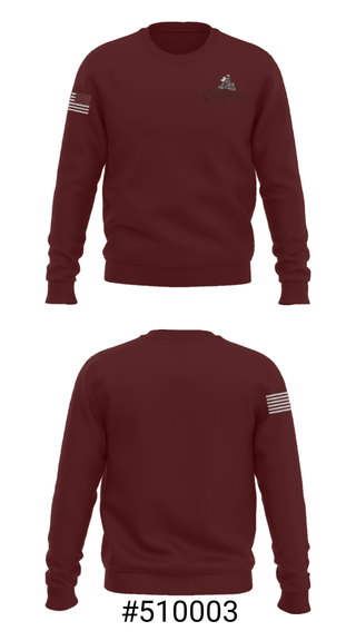Crew Neck Sweatshirt, Grand Forks Central High School Knights, Spirit Store, Teamtime, Team time, sublimation, custom sports apparel, team uniforms, spirit wear, spiritwear, sports uniforms, custom shirts, team store, custom team store, fundraiser sports, apparel fundraiser