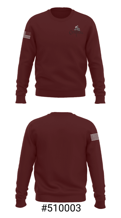 Grand Forks Central High School Knights 60500711 Crew Neck Sweatshirt - 16