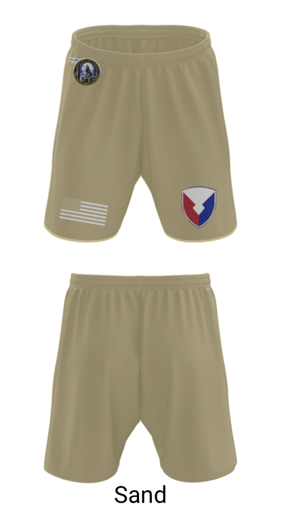 USAG Fort Hunter Liggett 63264859 Athletic Shorts With Pockets - 45