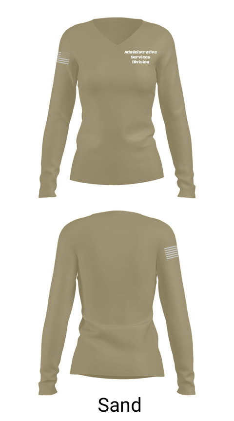 Women's Long Sleeve Vneck Shirt, , Police, Teamtime, Team time, sublimation, custom sports apparel, team uniforms, spirit wear, spiritwear, sports uniforms, custom shirts, team store, custom team store, fundraiser sports, apparel fundraiser