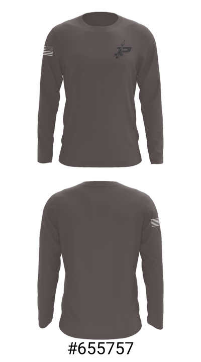 Pecatonica Indians 32989260 Long Sleeve Performance Shirt - 18