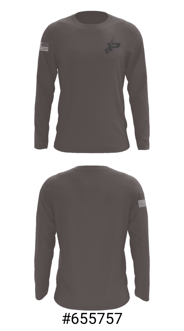 Long Sleeve Performance Shirt, Pecatonica Indians, Men's Basketball, Teamtime, Team time, sublimation, custom sports apparel, team uniforms, spirit wear, spiritwear, sports uniforms, custom shirts, team store, custom team store, fundraiser sports, apparel fundraiser
