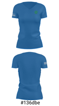 Dream Academy Schools 8406130 Women's Short Sleeve V-neck Shirt - 21