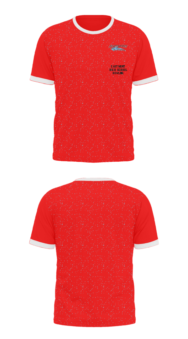 Short Sleeve Performance Shirt, Eastmont High School Bowling, Bowling, Teamtime, Team time, sublimation, custom sports apparel, team uniforms, spirit wear, spiritwear, sports uniforms, custom shirts, team store, custom team store, fundraiser sports, apparel fundraiser