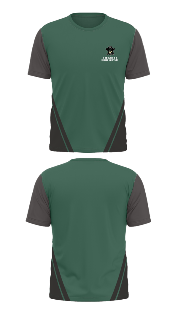 Short Sleeve Performance Shirt, Reynolds High School Wrestling, Wrestling, Teamtime, Team time, sublimation, custom sports apparel, team uniforms, spirit wear, spiritwear, sports uniforms, custom shirts, team store, custom team store, fundraiser sports, apparel fundraiser