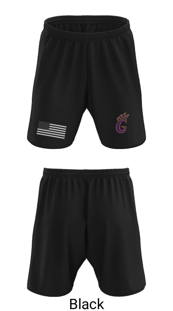 Athletic Shorts With Pockets, Godley Middle School Basketball, Women's Basketball, Teamtime, Team time, sublimation, custom sports apparel, team uniforms, spirit wear, spiritwear, sports uniforms, custom shirts, team store, custom team store, fundraiser sports, apparel fundraiser
