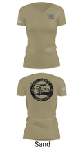 A Co 1-13 AVN REGT 59658620 Women's Short Sleeve V-neck Shirt - 44