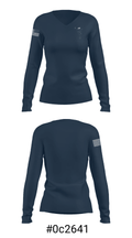 Wilsonville High School Wrestling 77157737 Women's Long Sleeve V-neck Shirt - 20