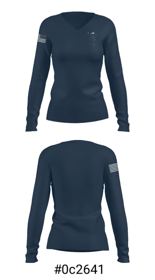 Women's Long Sleeve Vneck Shirt, Wilsonville High School Wrestling, Wrestling, Teamtime, Team time, sublimation, custom sports apparel, team uniforms, spirit wear, spiritwear, sports uniforms, custom shirts, team store, custom team store, fundraiser sports, apparel fundraiser