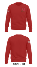 Maryland United Basketball 91556889 Crew Neck Sweatshirt - 16