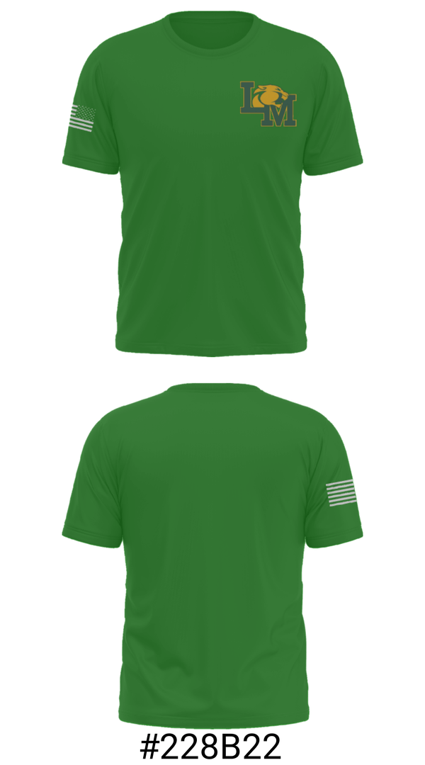 Short Sleeve Performance Shirt, Little Miami Panthers, Men's Lacrosse, Teamtime, Team time, sublimation, custom sports apparel, team uniforms, spirit wear, spiritwear, sports uniforms, custom shirts, team store, custom team store, fundraiser sports, apparel fundraiser