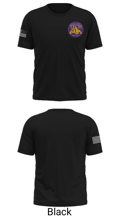 Oakland Technical High School Swimming 30198315 Short Sleeve Performance Shirt - 12