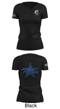 Johnson County Middle School Basketball 60515333 Women's Short Sleeve V-neck Shirt - 14