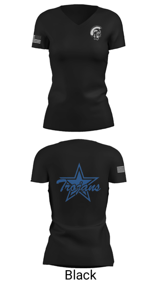 Women's Short Sleeve Vneck Shirt, Johnson County Middle School Basketball, Women's Basketball, Teamtime, Team time, sublimation, custom sports apparel, team uniforms, spirit wear, spiritwear, sports uniforms, custom shirts, team store, custom team store, fundraiser sports, apparel fundraiser