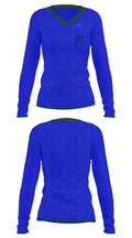 JDouglas Barker - MEDIA 58844866 Women's Long Sleeve V-neck Shirt - 31