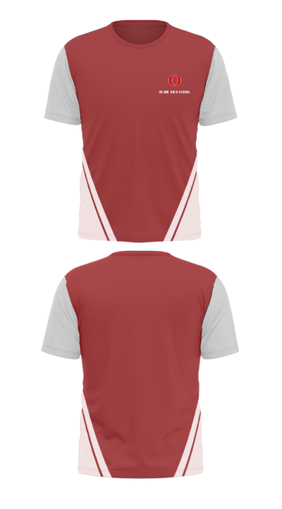 Osakis High School 21210126 Short Sleeve Performance Shirt - 26
