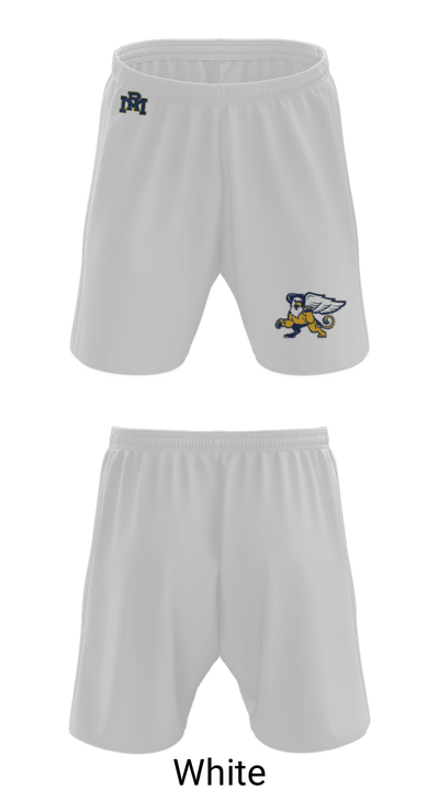Rocky Mount High School Basketball 86010063 Athletic Shorts With Pockets - 1
