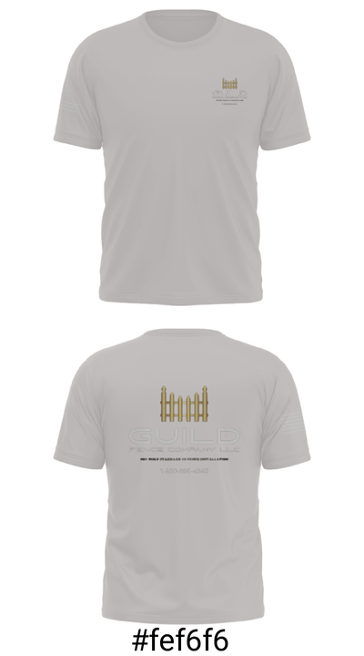 Guild fence company LLC 56569475 Short Sleeve Performance Shirt - 19