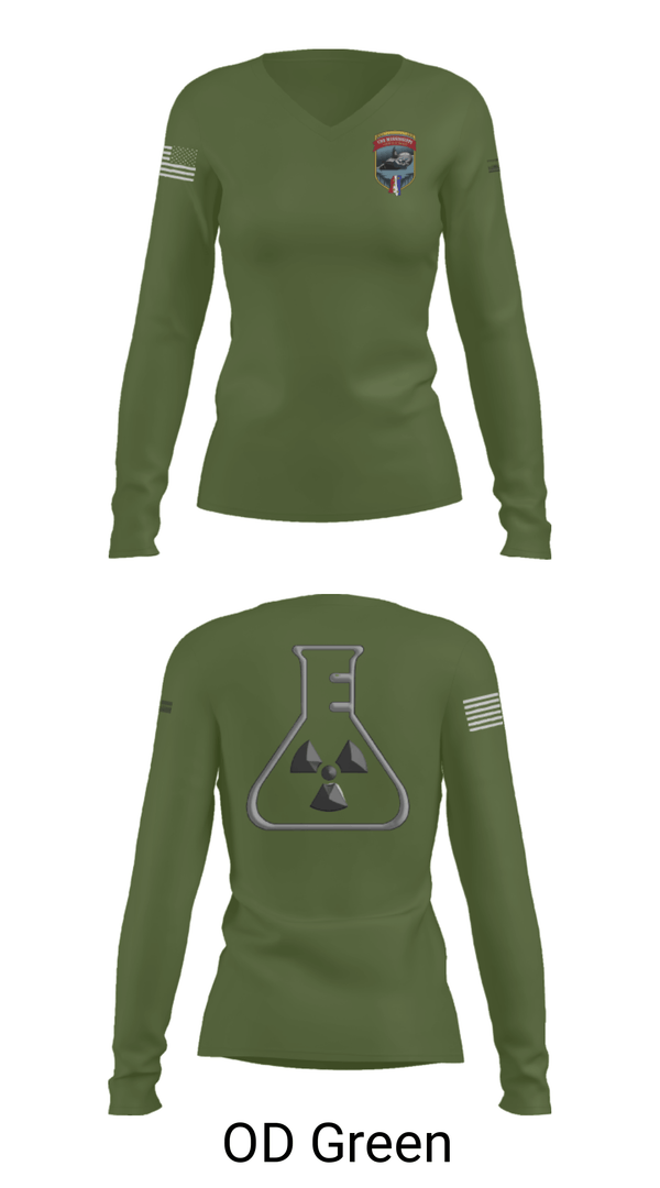 Women's Long Sleeve Vneck Shirt, , Navy, Teamtime, Team time, sublimation, custom sports apparel, team uniforms, spirit wear, spiritwear, sports uniforms, custom shirts, team store, custom team store, fundraiser sports, apparel fundraiser