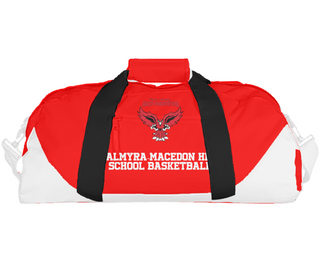 Duffle Bag, Palmyra-Macedon High School Basketball, Women's Basketball, Teamtime, Team time, sublimation, custom sports apparel, team uniforms, spirit wear, spiritwear, sports uniforms, custom shirts, team store, custom team store, fundraiser sports, apparel fundraiser