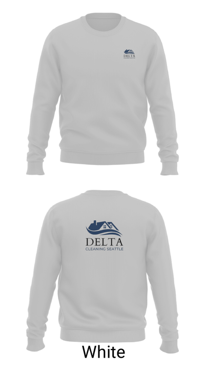 Delta cleaning LLC 32012075 Crew Neck Sweatshirt - 2