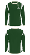 East Chambers Elementary 93107204 Long Sleeve Performance Shirt - 32