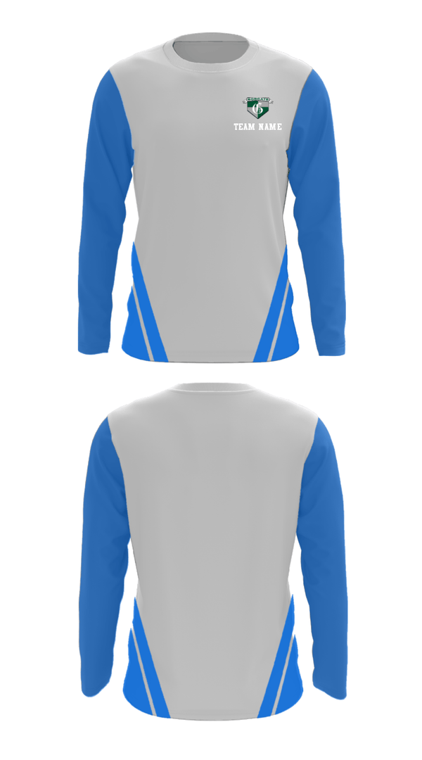 Long Sleeve Performance Shirt, Kenston High School Hockey, Ice Hockey, Teamtime, Team time, sublimation, custom sports apparel, team uniforms, spirit wear, spiritwear, sports uniforms, custom shirts, team store, custom team store, fundraiser sports, apparel fundraiser