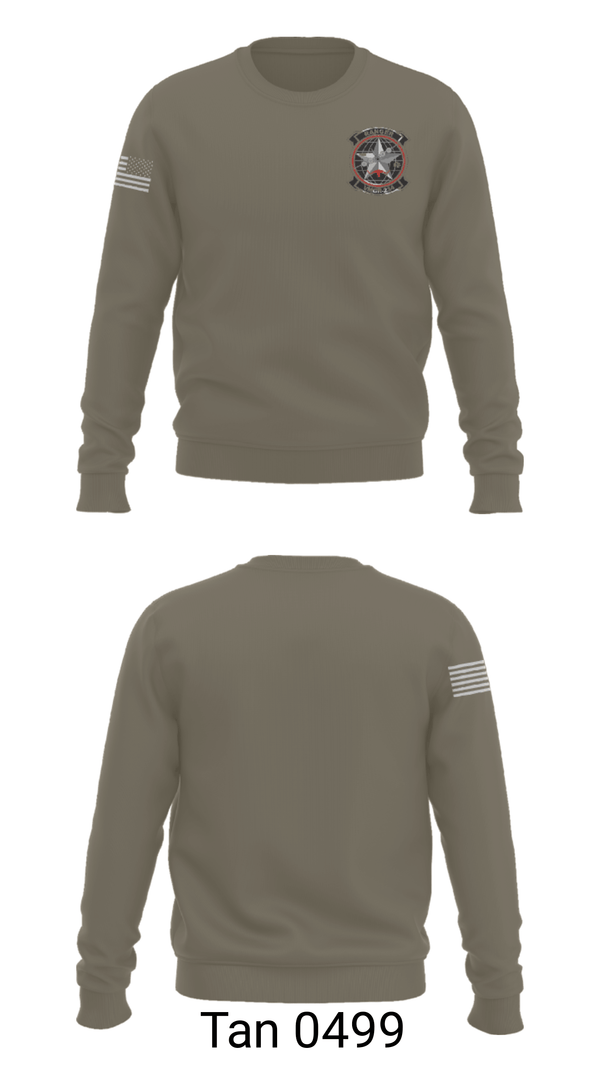 Crew Neck Sweatshirt, VMGR-234, Marines, Teamtime, Team time, sublimation, custom sports apparel, team uniforms, spirit wear, spiritwear, sports uniforms, custom shirts, team store, custom team store, fundraiser sports, apparel fundraiser