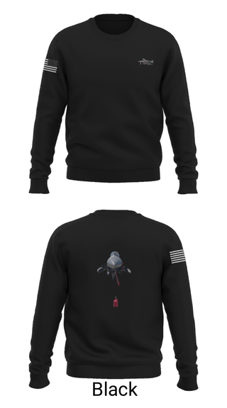 Crew Neck Sweatshirt, 114th fighter wing, National Guard, Teamtime, Team time, sublimation, custom sports apparel, team uniforms, spirit wear, spiritwear, sports uniforms, custom shirts, team store, custom team store, fundraiser sports, apparel fundraiser