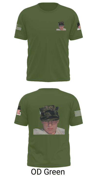 Airborne division 64639973 Short Sleeve Performance Shirt - 30