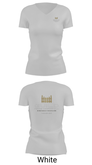 Women's Short Sleeve Vneck Shirt, Guild fence company LLC, , Teamtime, Team time, sublimation, custom sports apparel, team uniforms, spirit wear, spiritwear, sports uniforms, custom shirts, team store, custom team store, fundraiser sports, apparel fundraiser