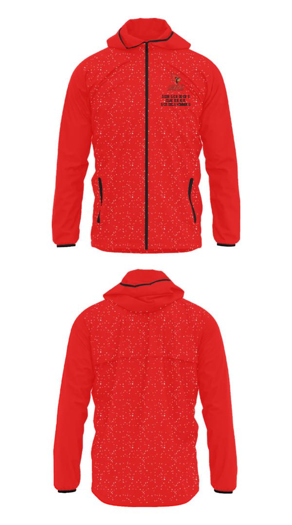 Windbreaker, George Rogers Clark High School Swimming, Swimming, Teamtime, Team time, sublimation, custom sports apparel, team uniforms, spirit wear, spiritwear, sports uniforms, custom shirts, team store, custom team store, fundraiser sports, apparel fundraiser