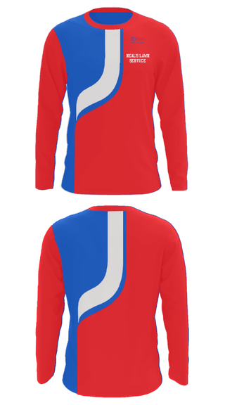 Long Sleeve Performance Shirt, Neal's Lawn Service, , Teamtime, Team time, sublimation, custom sports apparel, team uniforms, spirit wear, spiritwear, sports uniforms, custom shirts, team store, custom team store, fundraiser sports, apparel fundraiser