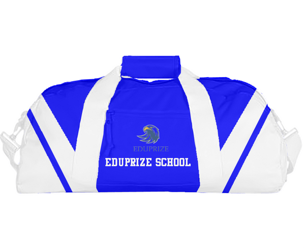 Duffle Bag, Eduprize School, Spirit Store, Teamtime, Team time, sublimation, custom sports apparel, team uniforms, spirit wear, spiritwear, sports uniforms, custom shirts, team store, custom team store, fundraiser sports, apparel fundraiser