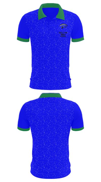 White Pine Middle School 62485640 Short Sleeve Performance Polo - 26