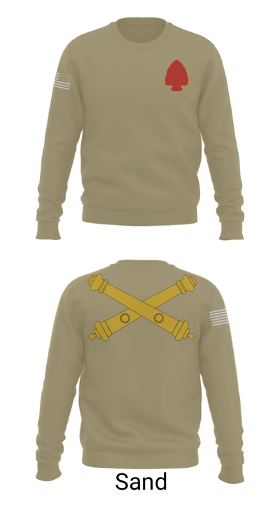 1-109th FA 47038800 Crew Neck Sweatshirt - 42