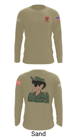 Long Sleeve Performance Shirt, , Army, Teamtime, Team time, sublimation, custom sports apparel, team uniforms, spirit wear, spiritwear, sports uniforms, custom shirts, team store, custom team store, fundraiser sports, apparel fundraiser