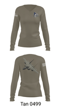 57 FIS 38489790 Women's Long Sleeve V-neck Shirt - 39