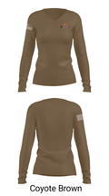 3rd Platoon 81914582 Women's Long Sleeve V-neck Shirt - 15