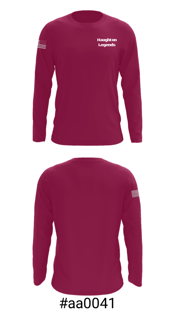Long Sleeve Performance Shirt, Haughton Legends, Softball, Teamtime, Team time, sublimation, custom sports apparel, team uniforms, spirit wear, spiritwear, sports uniforms, custom shirts, team store, custom team store, fundraiser sports, apparel fundraiser