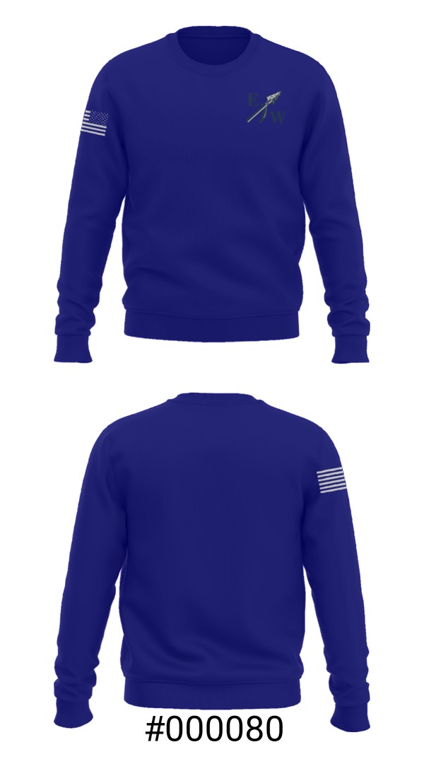 Crew Neck Sweatshirt, Eastern Wayne High School Basketball, Women's Basketball, Teamtime, Team time, sublimation, custom sports apparel, team uniforms, spirit wear, spiritwear, sports uniforms, custom shirts, team store, custom team store, fundraiser sports, apparel fundraiser
