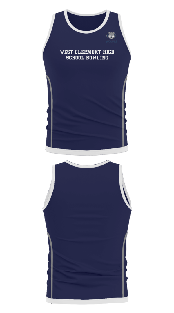 Tank Top, West Clermont High School Bowling, Bowling, Teamtime, Team time, sublimation, custom sports apparel, team uniforms, spirit wear, spiritwear, sports uniforms, custom shirts, team store, custom team store, fundraiser sports, apparel fundraiser