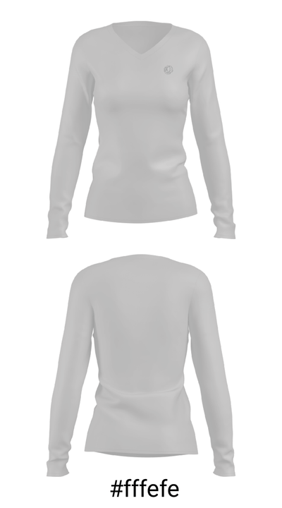 Beyond Ball-Basketball 92762346 Women's Long Sleeve V-neck Shirt - 20